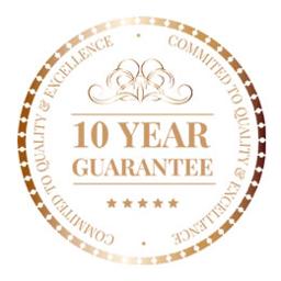 Clarks Glass 10 year guarantee