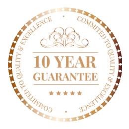 Clarks Glass ten year guarantee — committed to quality and excellence
